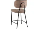 Стул полубарный STOOL GROUP Ханна Иск. замша коричневый арт. 4310681308