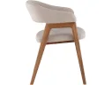 Стул STOOL GROUP Эйко массив дуба Велюр бежевый/Коньяк арт. 3438894606