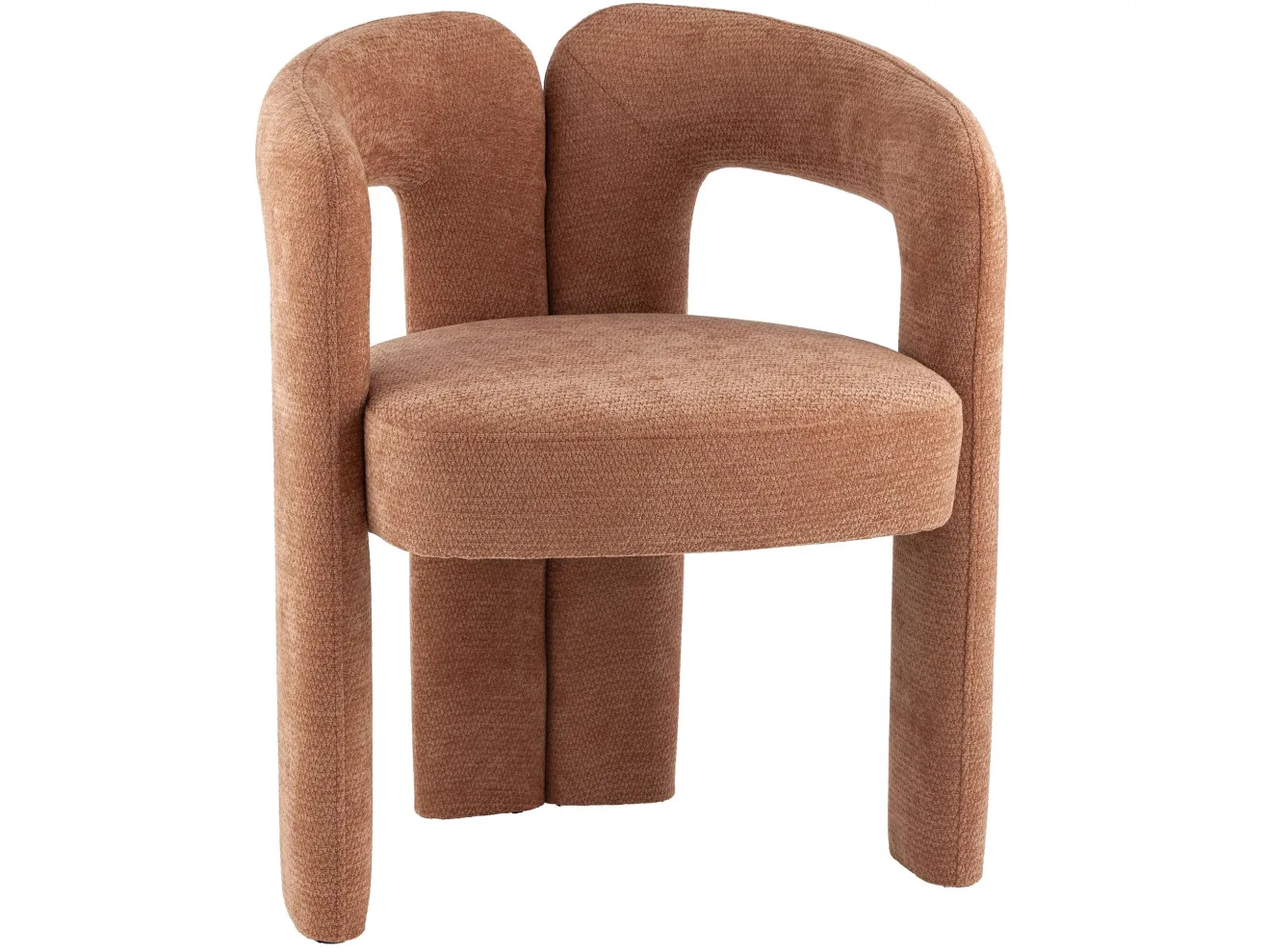 Стул STOOL GROUP Рэджи Шенилл коралловый арт. 9054663904