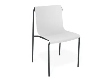 Стул Sheffilton SHT-S178 Белый/антрацит