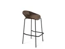 Стул барный Sheffilton SHT-ST19-SF1/S29 коричневый трюфель/черный муар арт. 2718924004