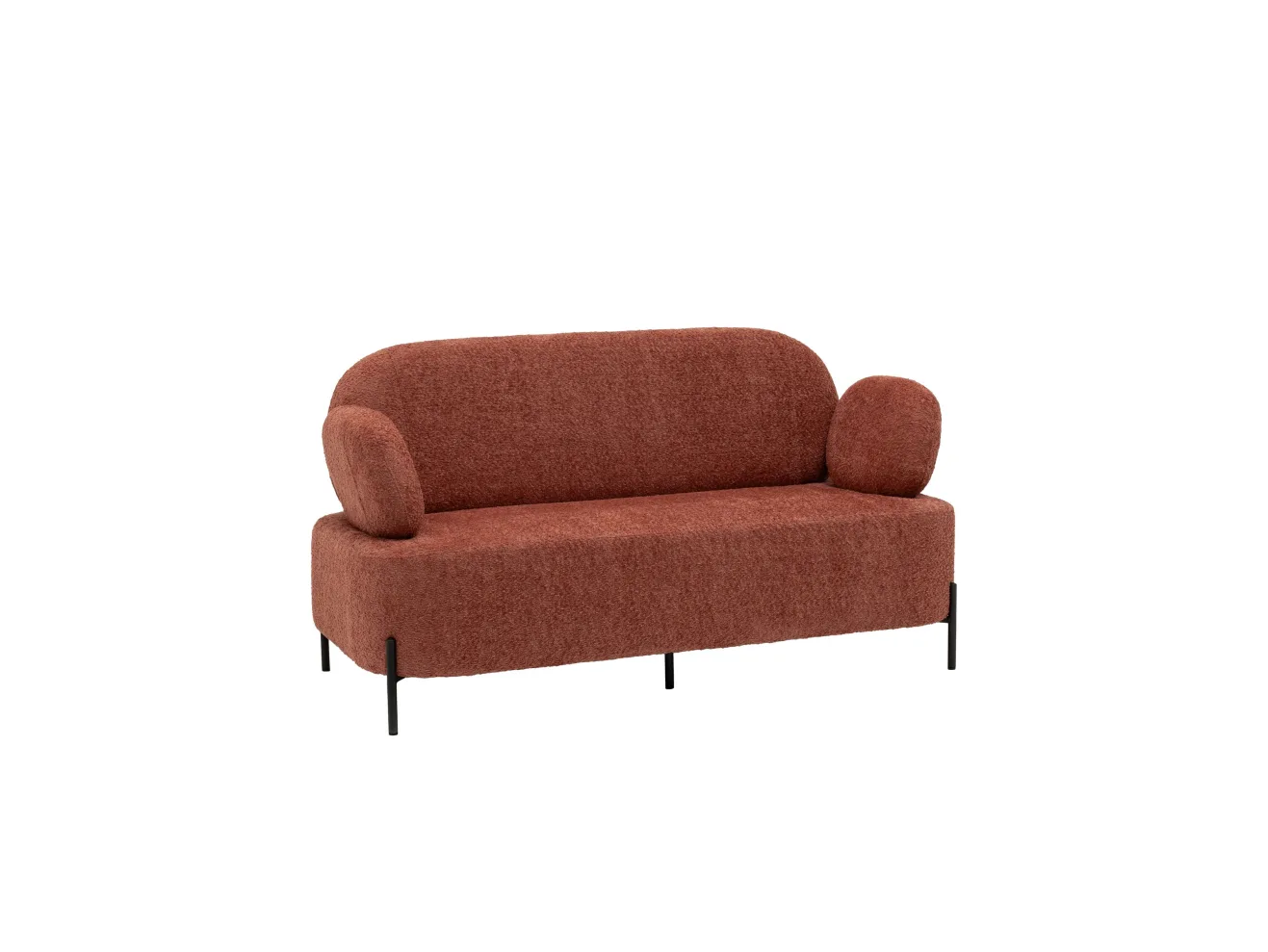 Диван STOOL GROUP Кэнди букле коралловый арт. 7111963907