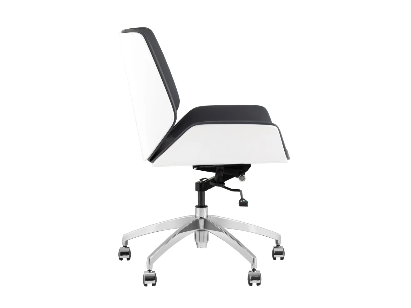 Кресло офисное TopChairs Crown SN, серо-голубой, белый арт. 3149379402