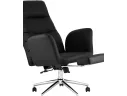 Кресло руководителя STOOL GROUP Solid NC с оттоманкой Черный арт. 5298896302