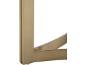 Стол журнальный STOOL GROUP Кассия 90*90 Темная керамика, сталь шампань арт. 6542009802