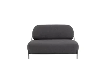 Диван STOOL GROUP Стоун Рогожка тёмно-серый