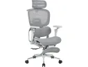 Кресло офисное STOOL GROUP TopChairs Prodigy с оттоманкой Серый арт. 4511305002