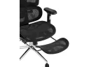 Кресло офисное STOOL GROUP TopChairs Stich с оттоманкой Черный арт. 5593111302