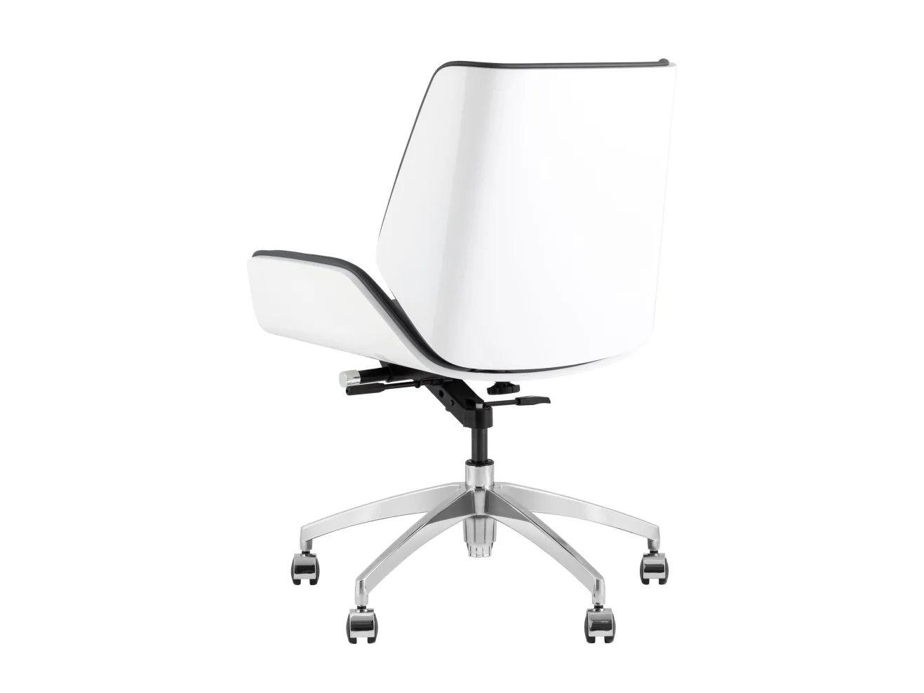 Кресло офисное TopChairs Crown SN, серо-голубой, белый арт. 3149379402