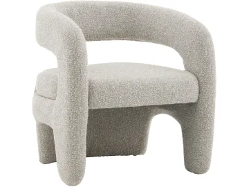 Кресло лаунж STOOL GROUP Bones Серебристый