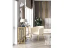 Консоль Stool Group БРУКЛИН 115х30 Стекло smoke/Сталь золото арт. 9542614402