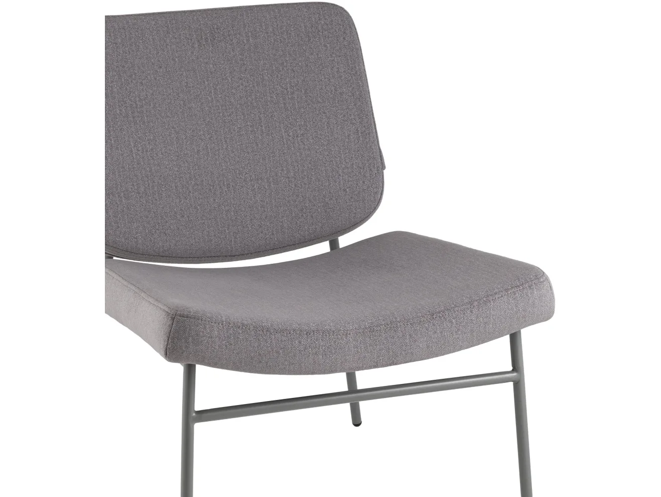 Кресло STOOL GROUP Эбигейл велюр Серый арт. 5069137808