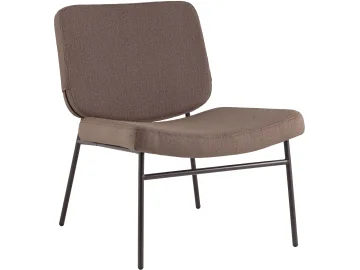 Кресло STOOL GROUP Эбигейл велюр Коричневый