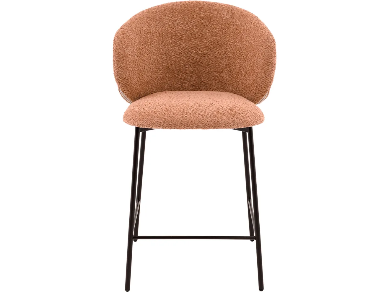 Стул полубарный STOOL GROUP Блейз Букле терракотовый арт. 5591618403