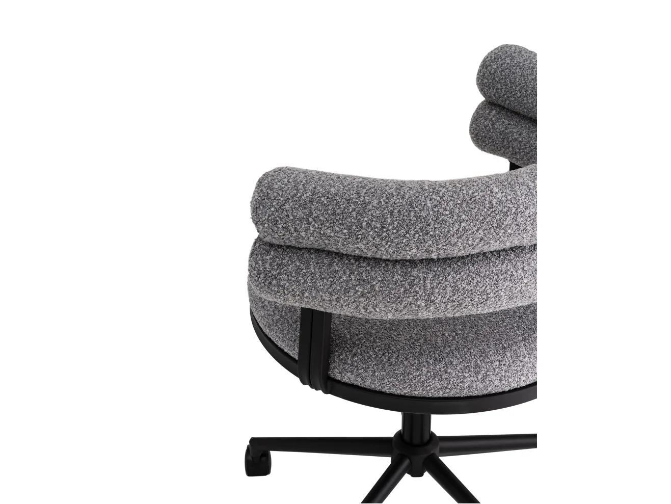Стул офисный STOOL GROUP Ponty Серый, чёрные ножки арт. 3690795904