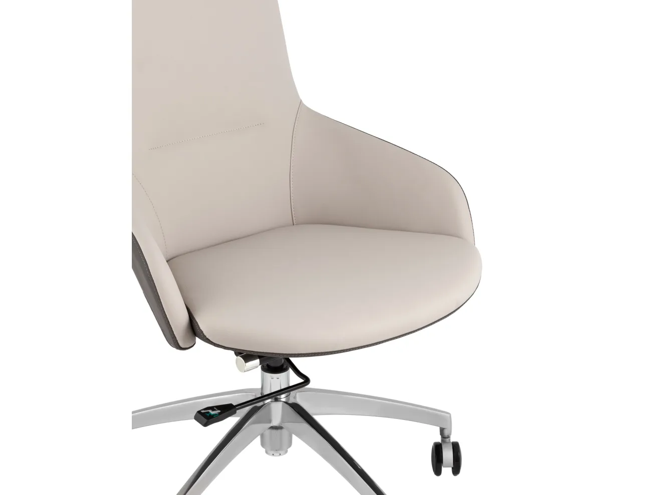 Кресло офисное STOOL GROUP TopChairs Soulo бежевый/серый арт. 9927989602