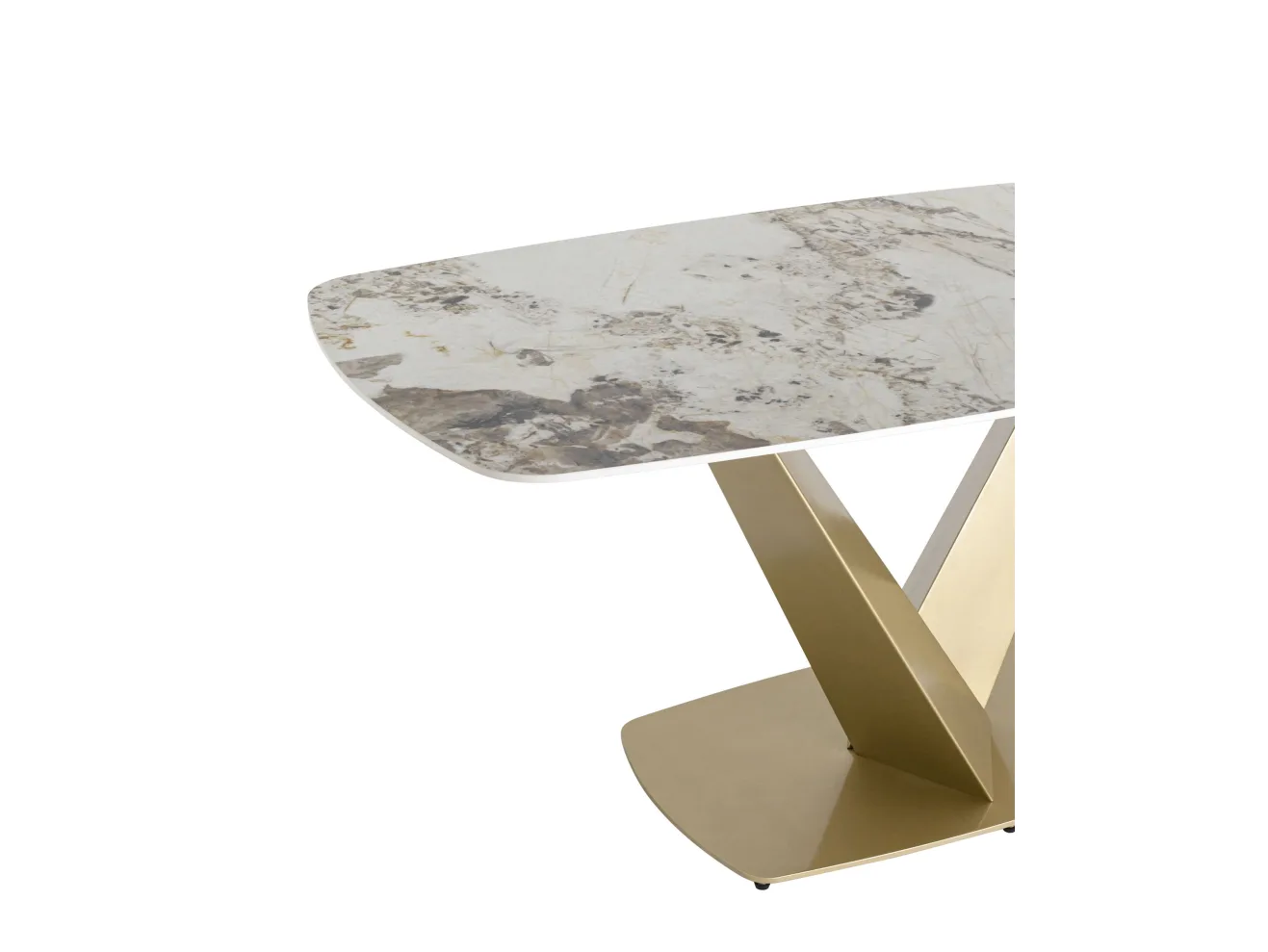 Стол обеденный Stool Group Аврора 180*90 Керамика светлая арт. 3509443801