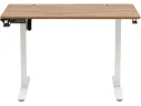 Стол STOOL GROUP с регулировкой высоты 110х60 Белый, столешница дерево арт. 3301841202