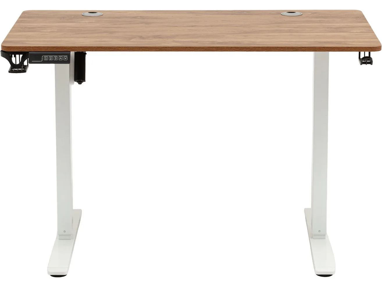 Стол STOOL GROUP с регулировкой высоты 110х60 Белый, столешница дерево арт. 3301841202