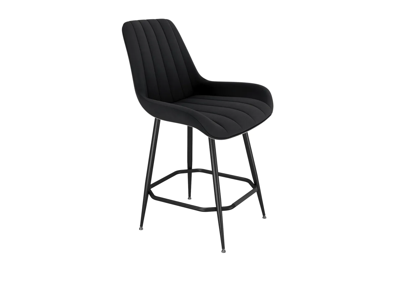 Стул полубарный Sheffilton SHT-ST37/S148-1 ночное затмение/черный муар арт. 8980215202