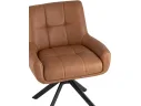 Стул вращающийся STOOL GROUP Хэстл Иск.кожа коричневый арт. 7643496802