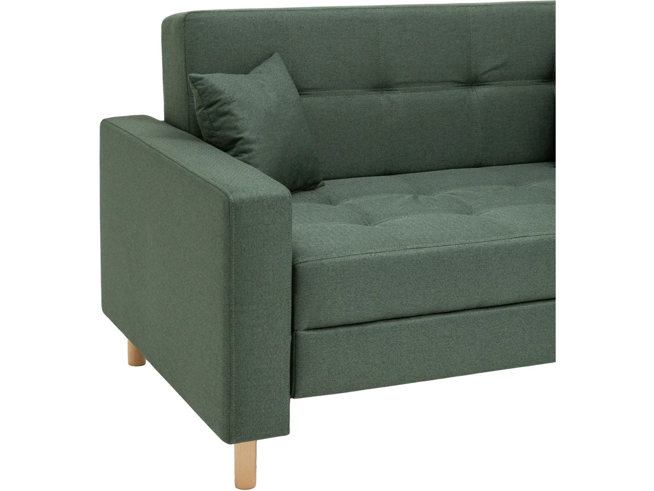 Диван-кровать STOOL GROUP Фрайдей Рогожка зеленый арт. 5244128806