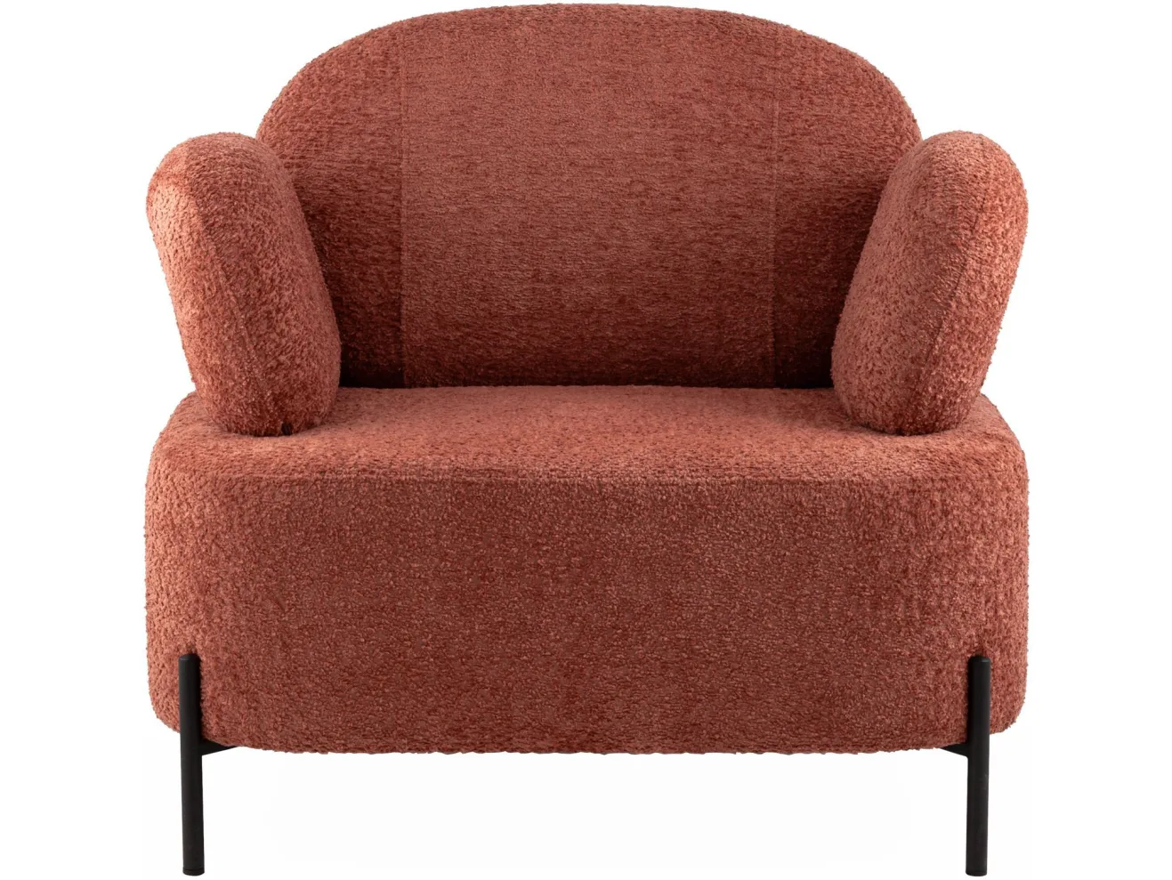 Кресло STOOL GROUP Кэнди Букле коралловый арт. 9444525508