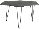 Стол журнальный Мебелик BeautyStyle 23 орех гикори grey/черный арт. 4092725502