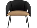 Кресло лаунж STOOL GROUP Afrida Рогожка темно-синий/горчичный арт. 2871302602