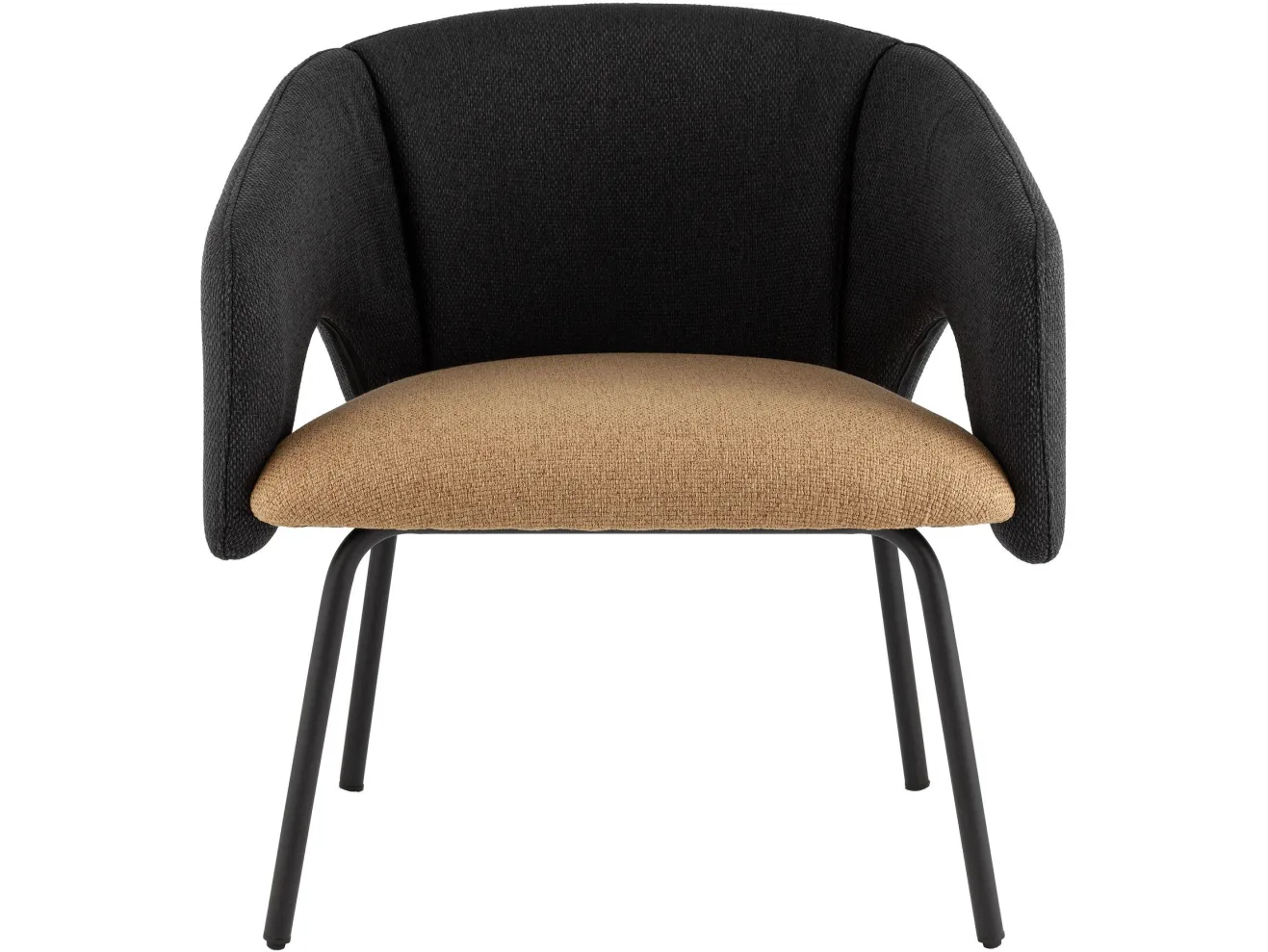 Кресло лаунж STOOL GROUP Afrida Рогожка темно-синий/горчичный арт. 2871302602