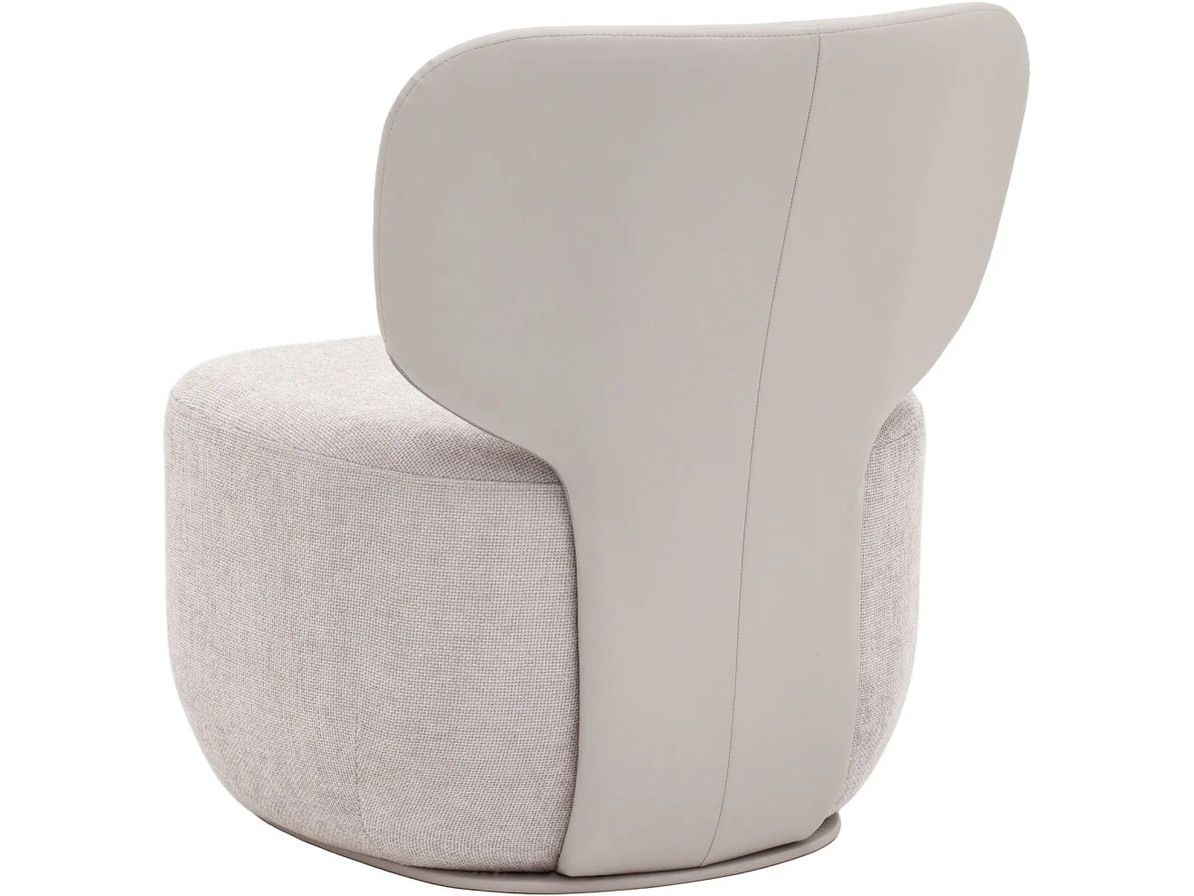 Кресло STOOL GROUP Спейс Экокожа/шенилл светло-серый арт. 9923750102