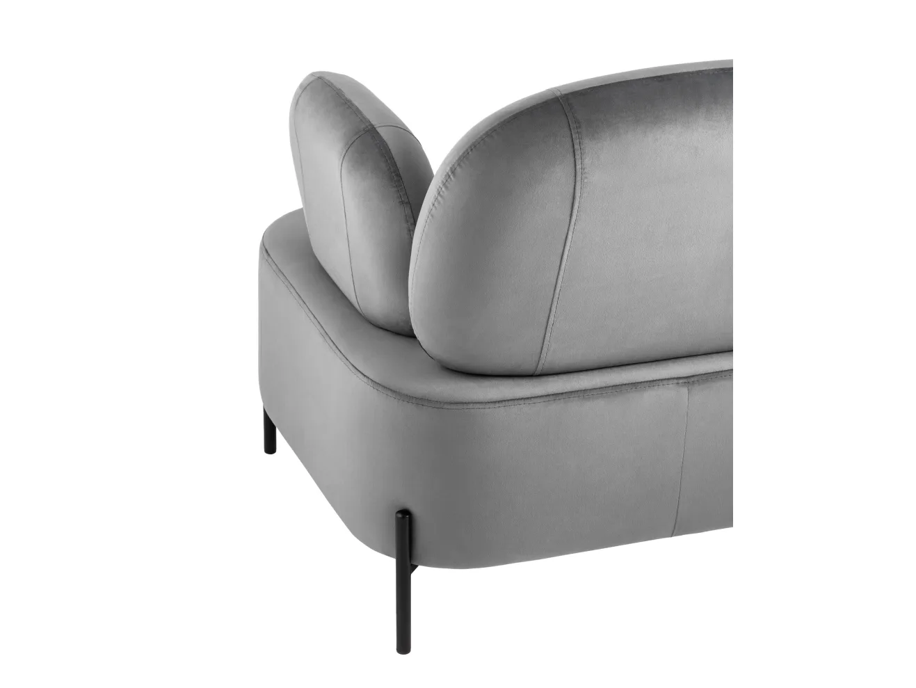 Диван STOOL GROUP Кэнди Велюр серый арт. 7111963903