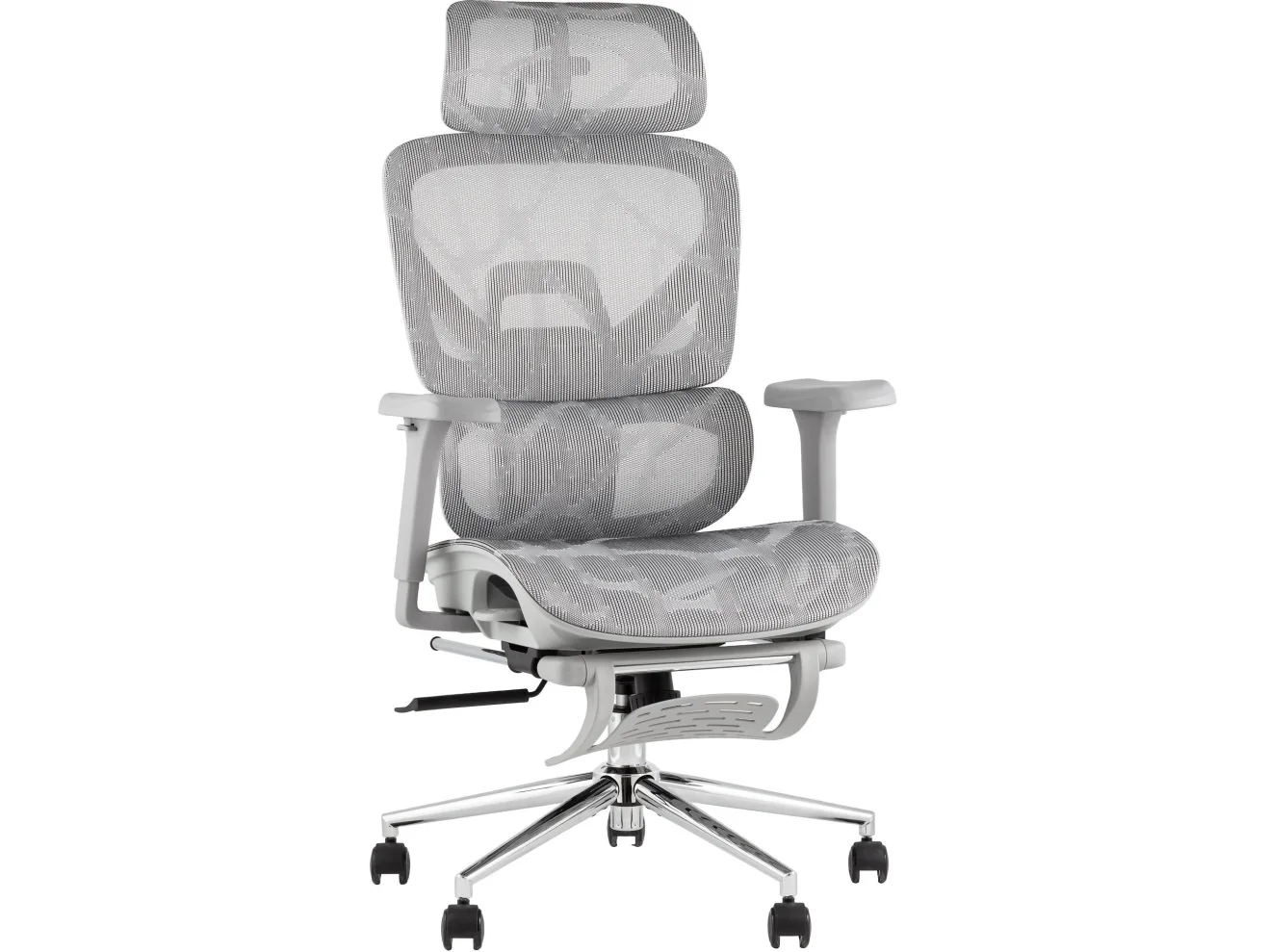 Кресло офисное STOOL GROUP TopChairs Vertus Серая сетка арт. 1016031804