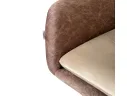 Стул Sheffilton SHT-ST43-2/S95-1 какао/ванильный крем/черный муар/золото арт. 8447343906