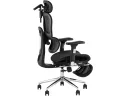 Кресло офисное STOOL GROUP TopChairs Stich с оттоманкой Черный арт. 5593111302