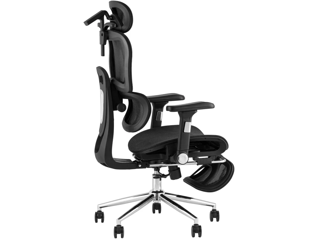 Кресло офисное STOOL GROUP TopChairs Stich с оттоманкой Черный арт. 5593111302
