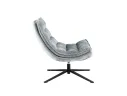 Кресло лаунж STOOL GROUP Lazy Серый арт. 5494317101