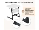 Cтол Sheffilton SHT-TN11/ 3-5 а3-5,двухм берёза/антрацит арт. 8089967101