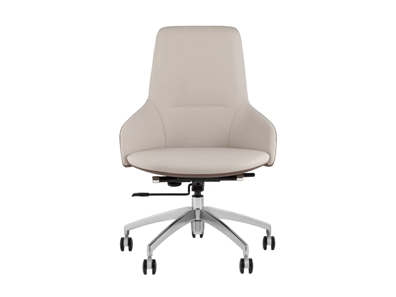 Кресло офисное STOOL GROUP TopChairs Soulo бежевый/коричневый арт. 9927989601