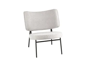 Кресло STOOL GROUP District Lounge Букле светло-серый