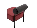 Кресло STOOL GROUP Ponpoun Темно-серый, бордо арт. 2206062203
