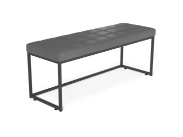 Банкетка Sheffilton SHT-B-TN22 120/40 графит/антрацит