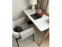 Стол письменный STOOL GROUP Pyramid 118*53 Белый/Светлое дерево арт. 1645380101