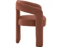 Стул STOOL GROUP Болинджер букле Терракотовый арт. 1411465601