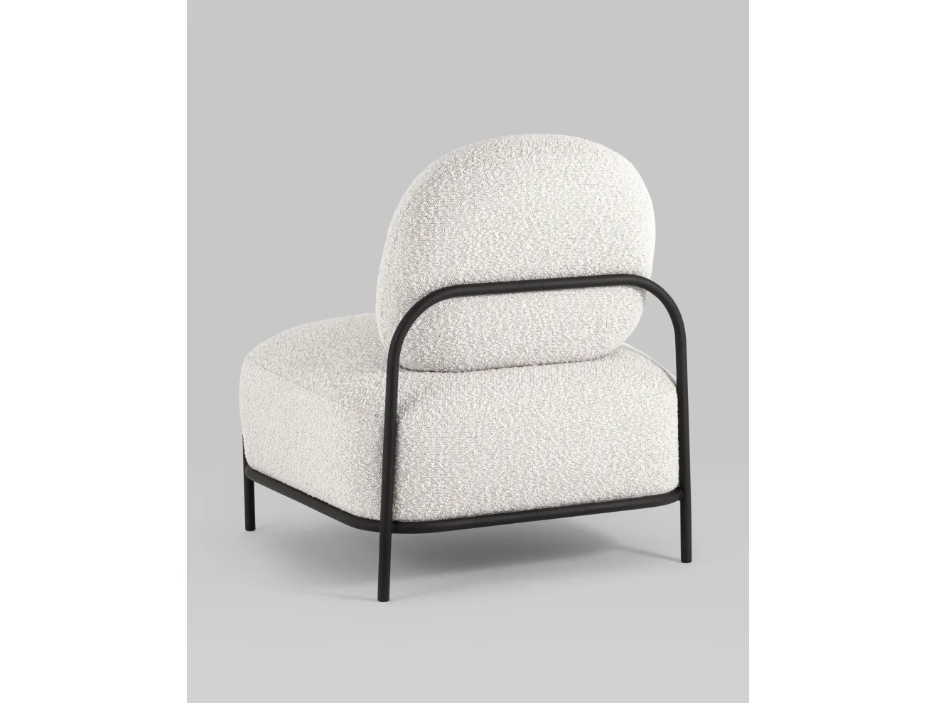 Кресло STOOL GROUP Стоун Ткань букле молочный арт. 3418551605