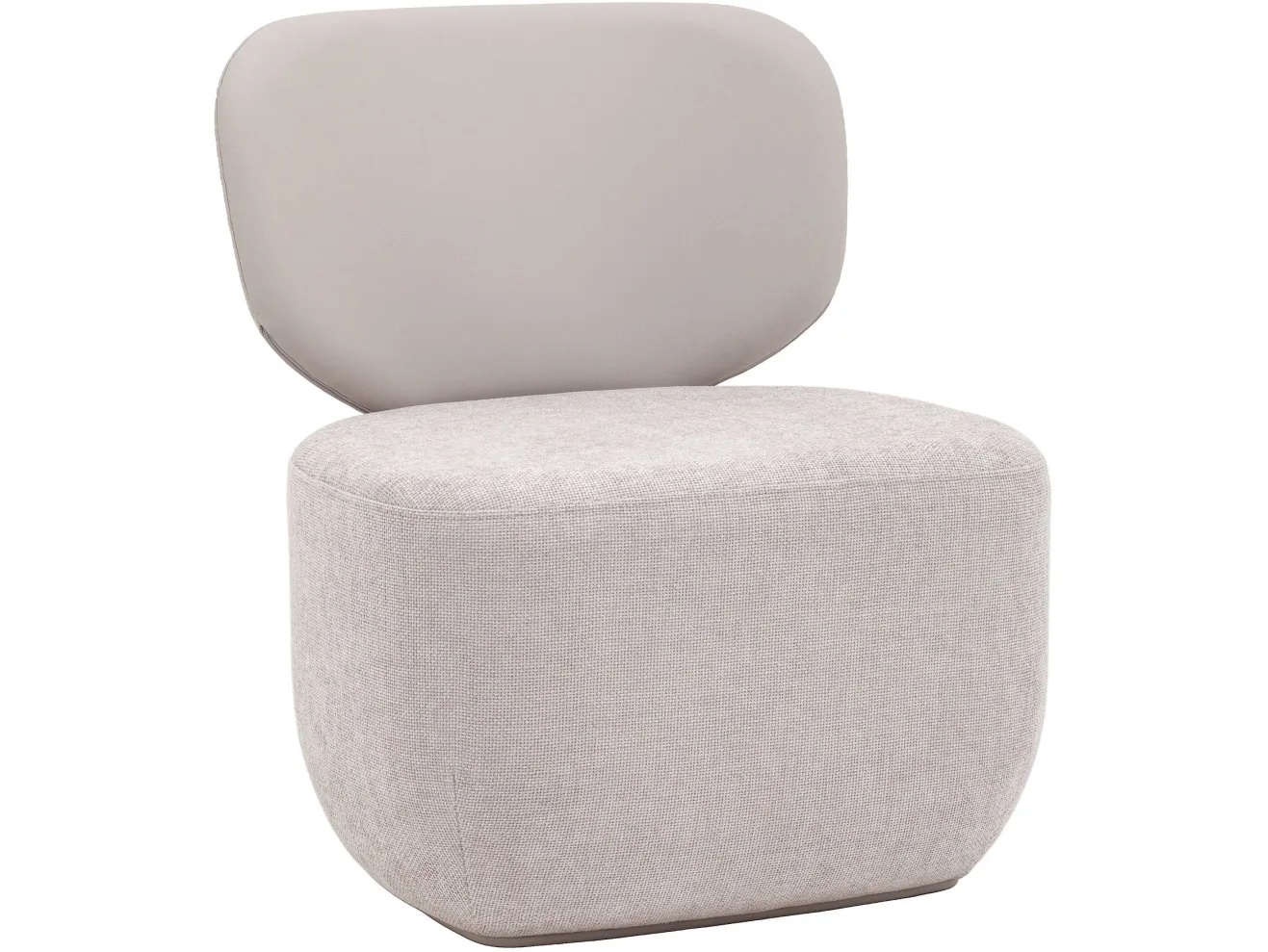 Кресло STOOL GROUP Спейс Экокожа/шенилл светло-серый арт. 9923750102