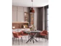 Стол обеденный STOOL GROUP Marmer 120-180/80/76 столешница МДФ16/керамика Антрацит арт. 9635972402