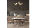 Стол обеденный STOOL GROUP Marmer 120-180/80/76 столешница МДФ16/керамика Капучино арт. 9635972404