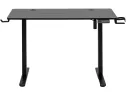 Стол STOOL GROUP с регулировкой высоты 110х60 Черный, столешница черная арт. 3301841206