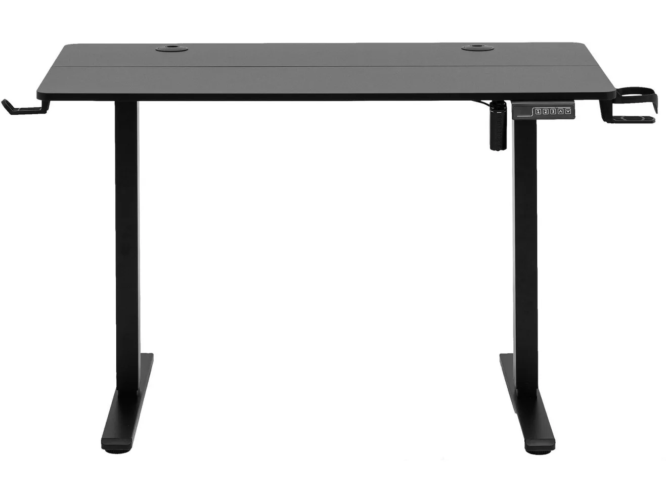 Стол STOOL GROUP с регулировкой высоты 110х60 Черный, столешница черная арт. 3301841206